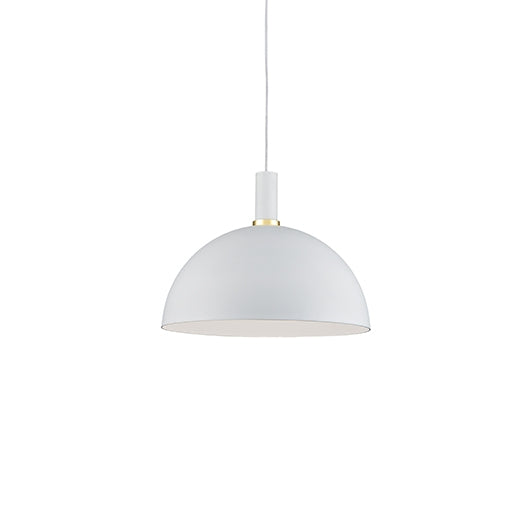ARCHIBALD luminaire susp blanc et doré 492316-WH/GD| Luminaire Plus.ca