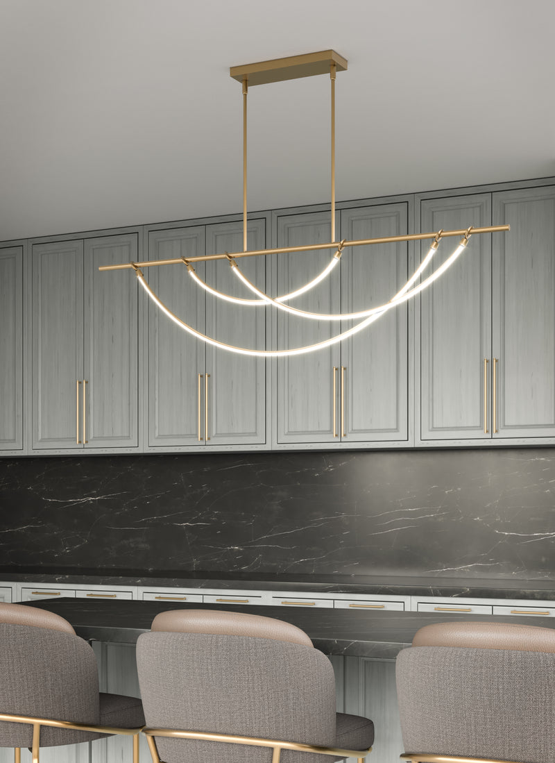 ARYAS luminaire suspendu doré LP317448VB