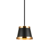 CASKE luminaire suspendu noir et doré C62901BKAG | Luminaire Plus.ca