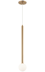 REIGNDROP luminaire suspendu doré C63101AG | Luminaire Plus.ca