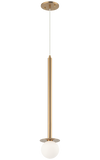 REIGNDROP luminaire suspendu doré C63101AG | Luminaire Plus.ca