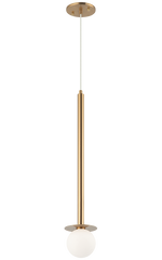 REIGNDROP luminaire suspendu doré C63101AG | Luminaire Plus.ca