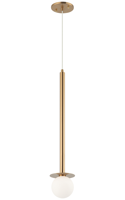 REIGNDROP luminaire suspendu doré C63101AG | Luminaire Plus.ca