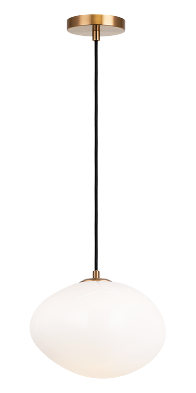MELOTTE luminaire suspendu doré C63611AGOP | Luminaire Plus.ca