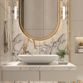 AYDIN luminaire suspendu doré C65801AG | Luminaire Plus.ca