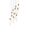 AYDIN luminaire suspendu doré C65812AG | Luminaire Plus.ca