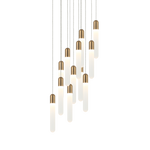 AYDIN luminaire suspendu doré C65812AG | Luminaire Plus.ca