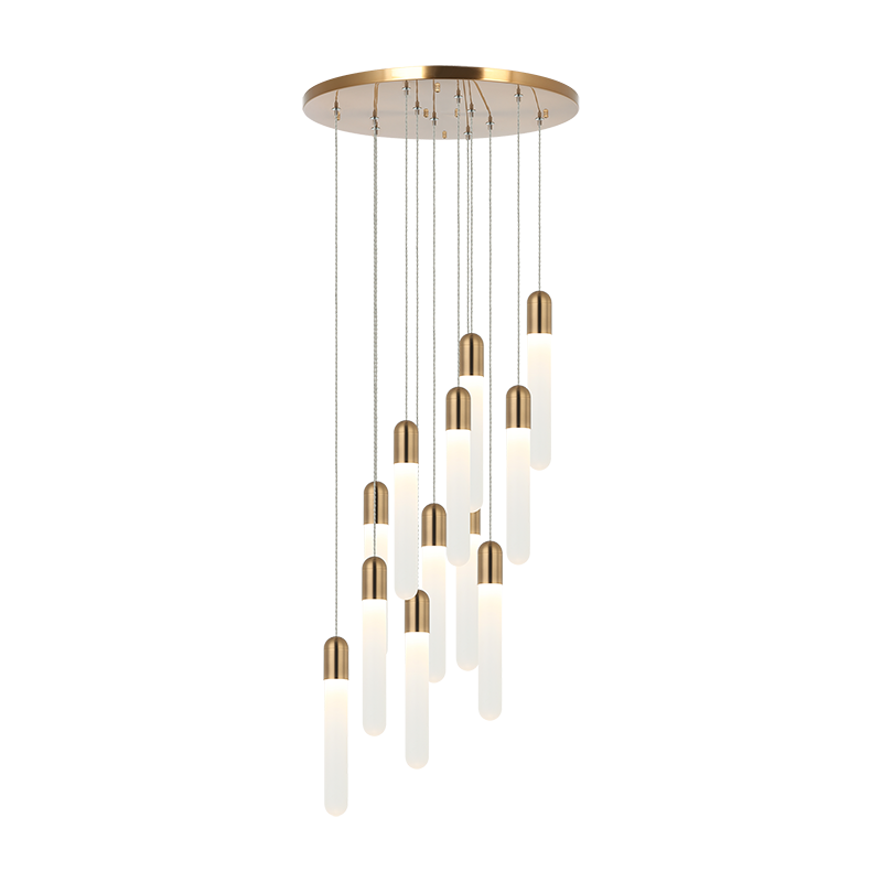 AYDIN luminaire suspendu doré C65812AG | Luminaire Plus.ca