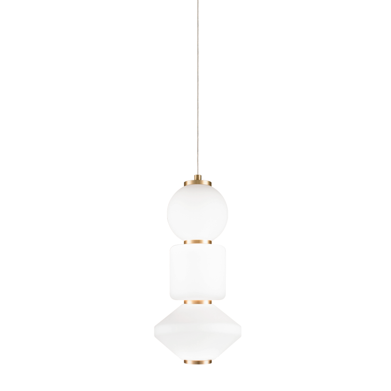 DANGO luminaire suspendu doré C82412OG | Luminaire Plus.ca