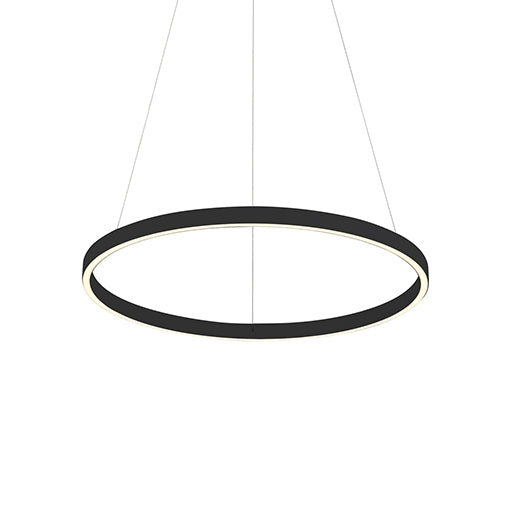 CERCHIO luminaire suspendu noir PD87124-BK