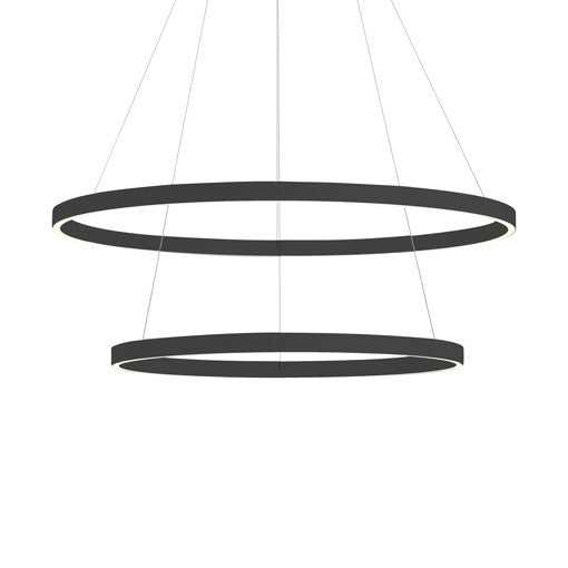 CERCHIO luminaire suspendu noir CH87232-BK | Luminaire Plus.ca