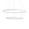 CERCHIO luminaire suspendu blanc CH87232-WH