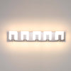 Eurofase Canmore luminaire mural quintuple DEL chrome 34145-012