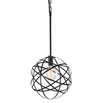ATOM luminaire suspendu noir C57801BK | Luminaire Plus.ca