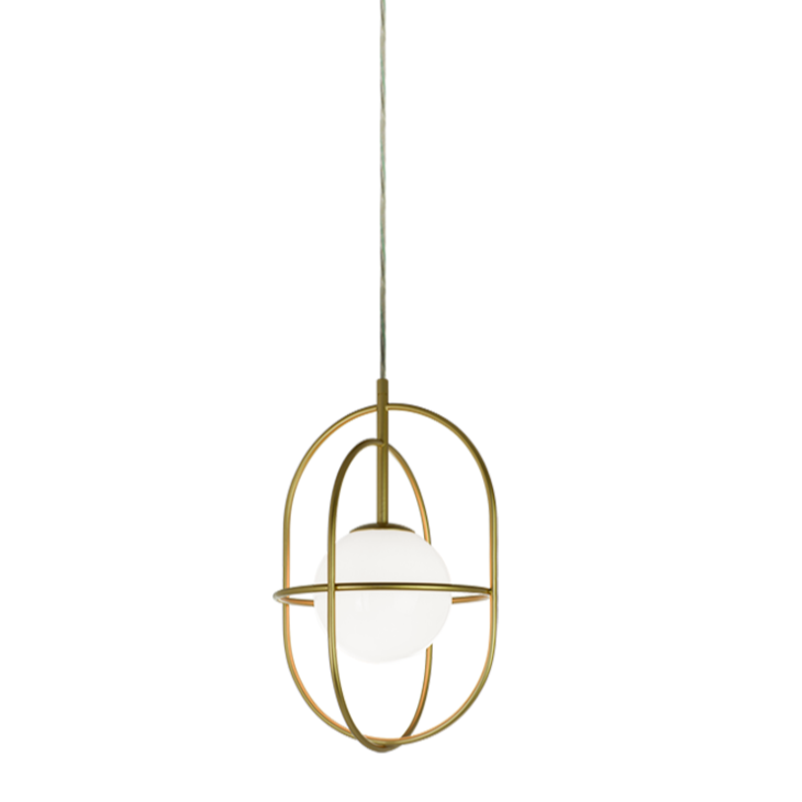 ECLIPSE luminaire suspendu doré C76901GL | Luminaire Plus.ca
