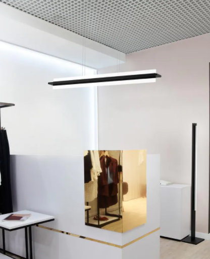 SPADAFORA luminaire suspendu noir 204361A