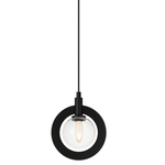 ASTRO luminaire suspendu noir C80701BKCL| Luminaire Plus.ca