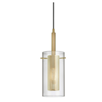 PERCY luminaire suspendu doré 30961-CM-AGB | Luminaire Plus.ca