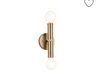 TORCHE luminaire mural double 5" x 9.75" | Luminaire Plus.ca