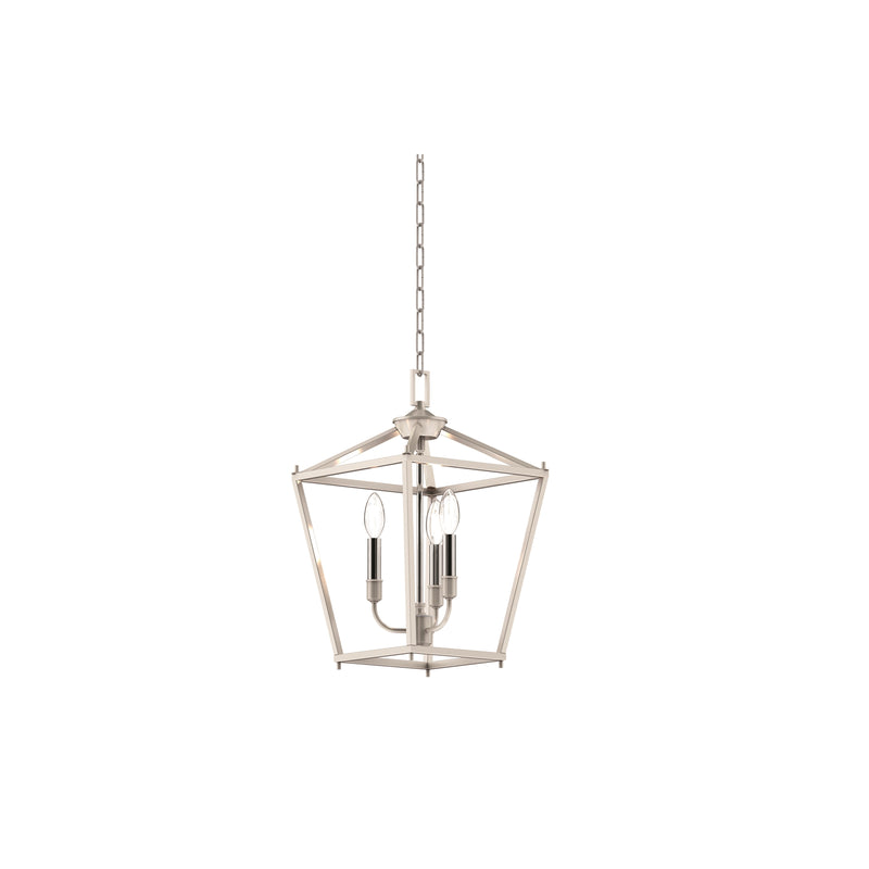 LUNDY'S LANE luminaire suspendu nickel brossé DVP30147MF+SN