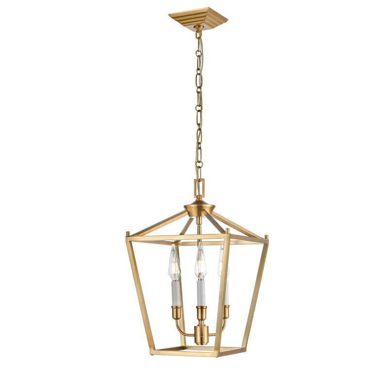 LUNDY'S LANE luminaire suspendu doré DVP30147MF+BR | Luminaire Plus.ca