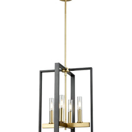 BLAIRMORE luminaire suspendu graphite et doré DVP30248VBR+GR-CL | Luminaire Plus.ca