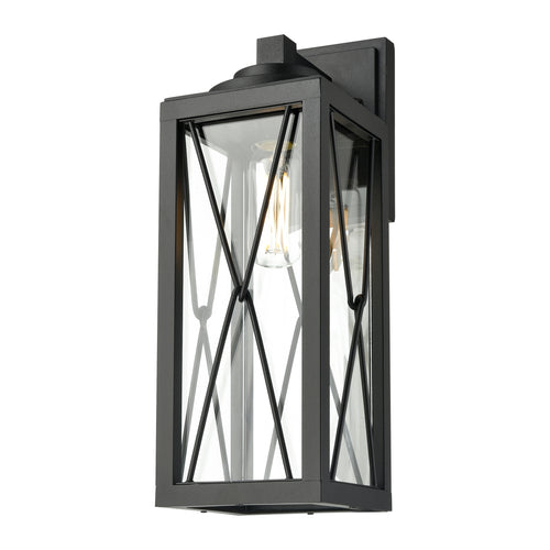 CONTY FAIR luminaire extérieur noir DVP43371BK-CL | Luminaire Plus.ca