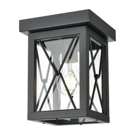 CONTY FAIR luminaire extérieur noir DVP43374BK-CL | Luminaire Plus.ca