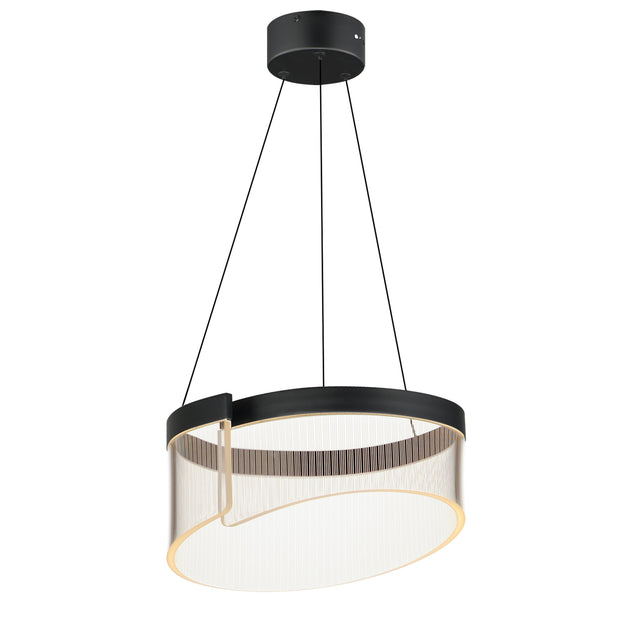 SONATA luminaire suspendu noir E24771-133BK | Luminaire Plus.ca