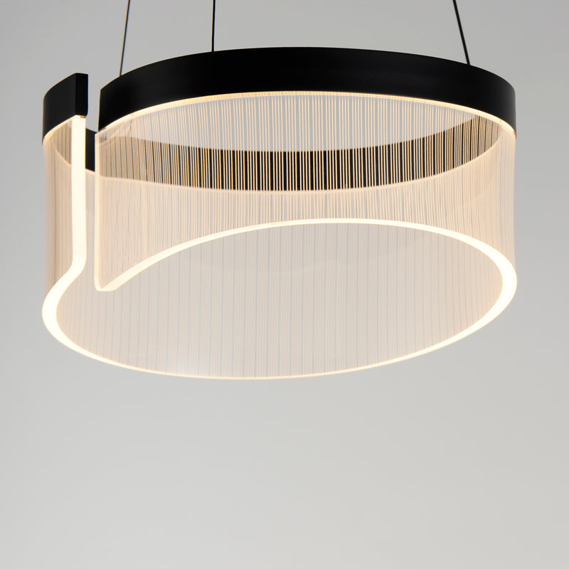 SONATA luminaire suspendu noir E24771-133BK | Luminaire Plus.ca