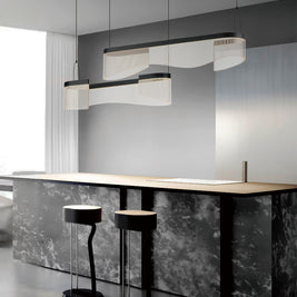 SONATA luminaire suspendu noir E24774-133BK | Luminaire Plus.ca
