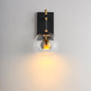 NUCLEUS luminaire mural noir et doré E25151-BKNAB | Luminaire Plus.ca