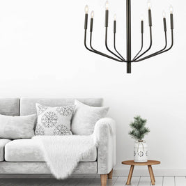 ELEANOR luminaire suspendu noir ELN-328C-MB | Luminaire Plus.ca