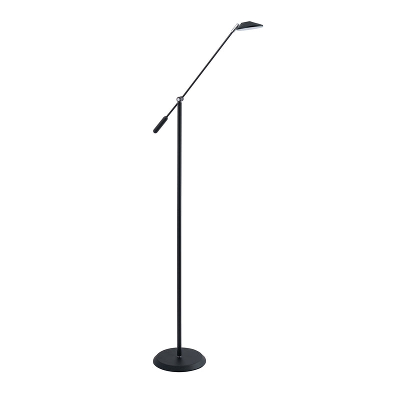 SIRINO lampe de plancher noir et chrome FL6001-BLK/CH