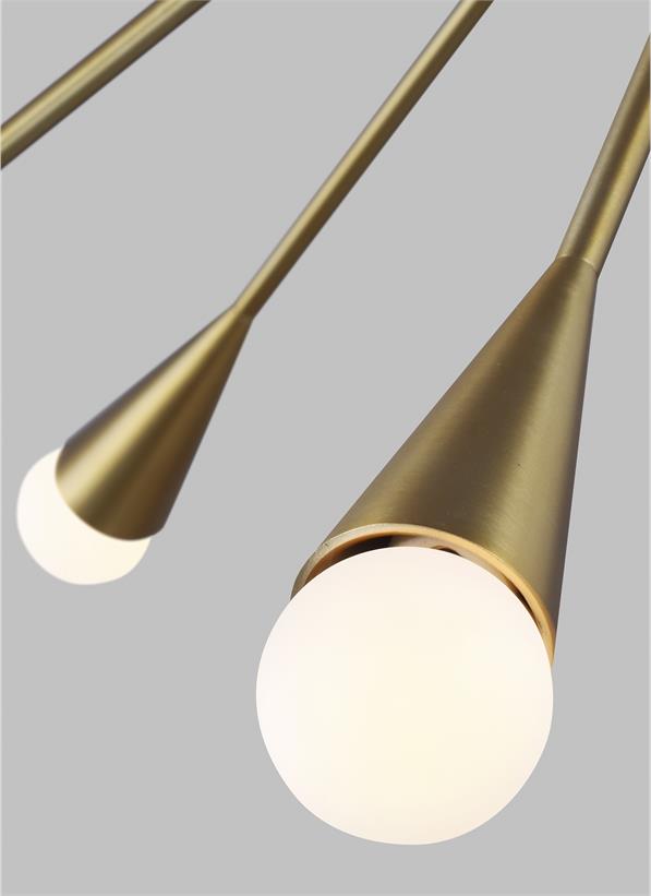 JAX luminaire suspendu doré EC10312BBS | Luminaire Plus.ca