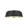 ASHER luminaire plafonnier noir et doré EF1003MBK | Luminaire Plus.ca