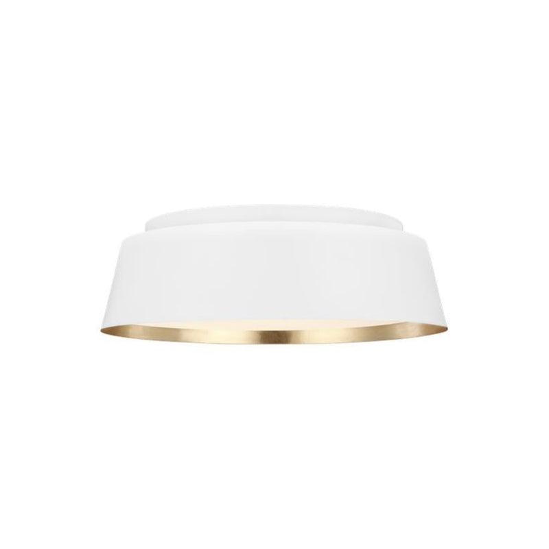 ASHER luminaire plafonnier blanc et doré EF1003MWT