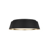 ASHER luminaire plafonnier noir et doré EF1005MBK | Luminaire Plus.ca