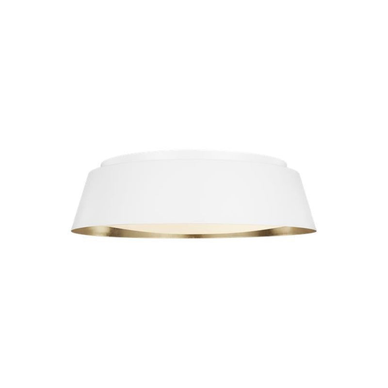 ASHER luminaire plafonnier blanc et doré EF1005MWT
