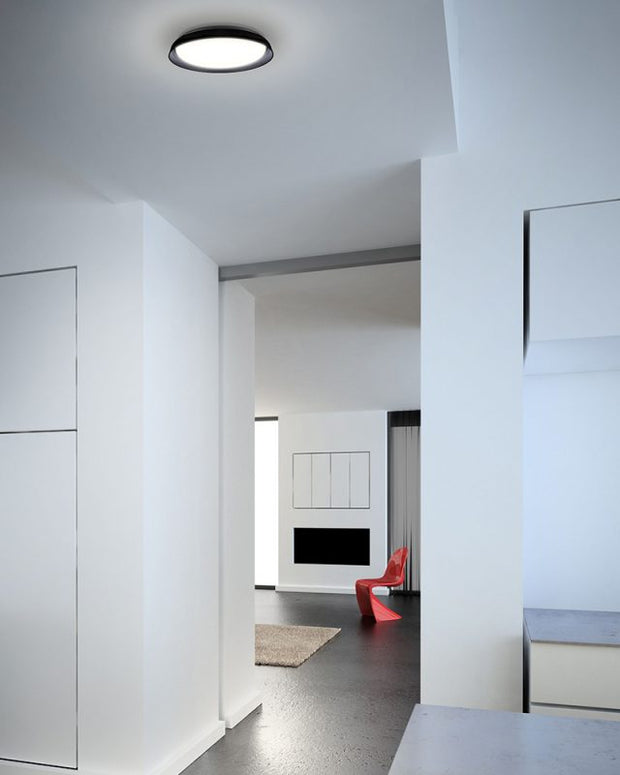 HAMPTON luminaire plafonnier noir FM43121BK | Luminaire Plus.ca