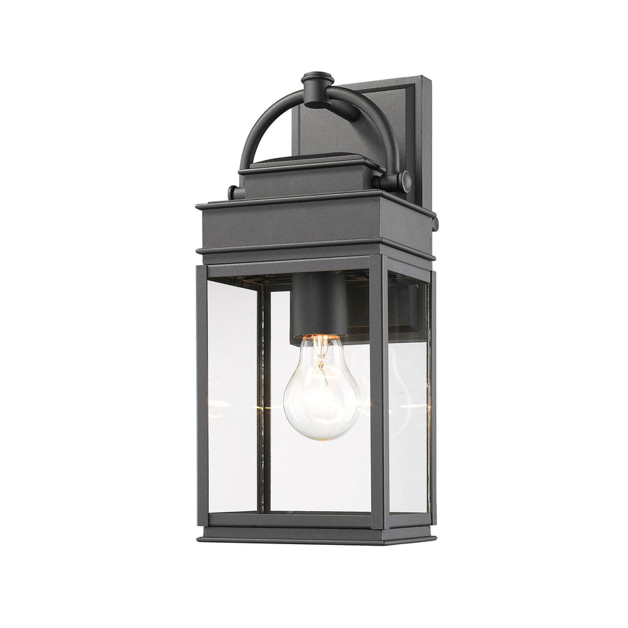 FULTON luminaire mural extérieur noir AC8220BK | Luminaire Plus.ca