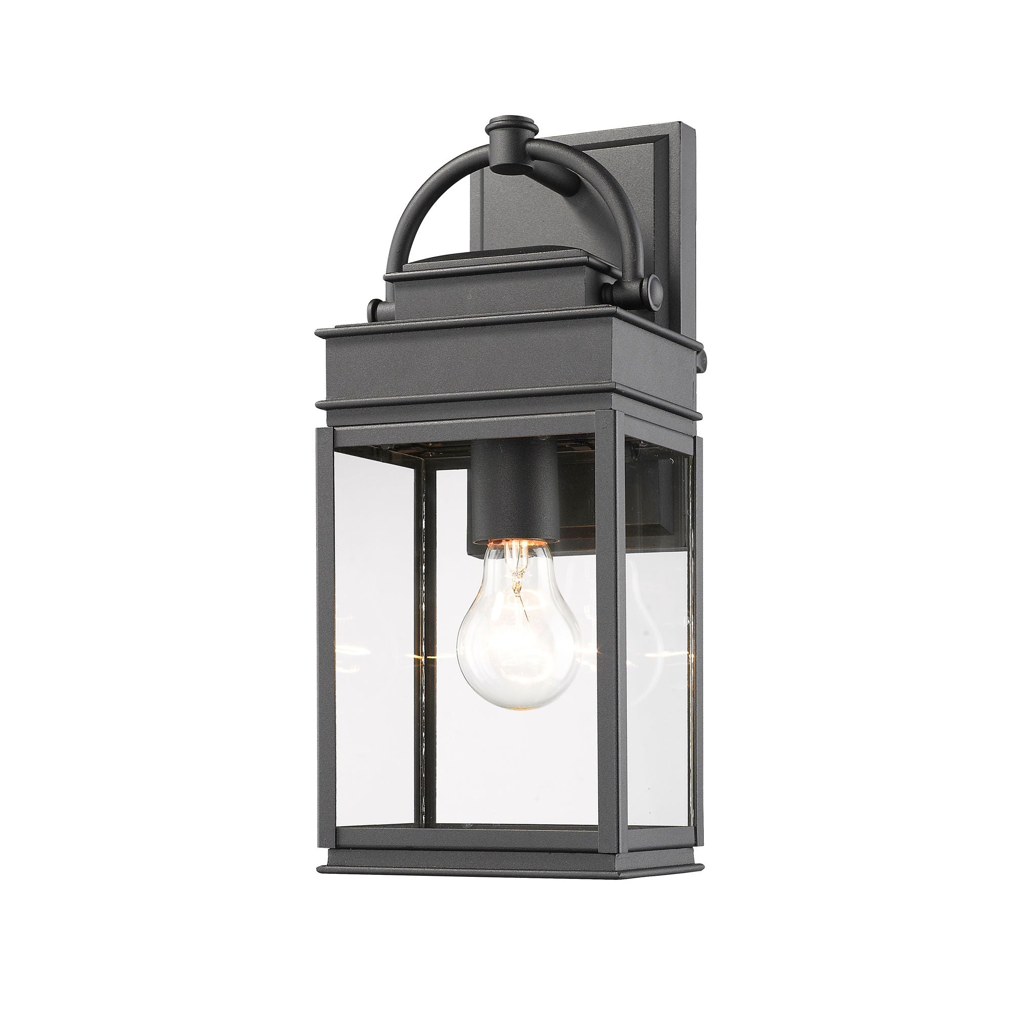 FULTON luminaire mural extérieur noir AC8220BK | Luminaire Plus.ca