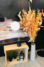 Fleur de mousse jaune et orange LN1210 | Luminaire Plus.ca