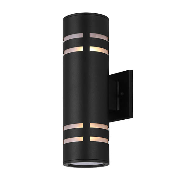 TAY luminaire mural extérieur noir IOL256BK | Luminaire Plus.ca