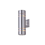 TAY luminaire mural extérieur nickel brossé IOL256BN | Luminaire Plus.ca