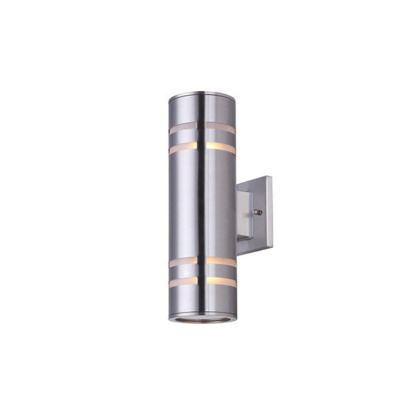TAY luminaire mural extérieur nickel brossé IOL256BN | Luminaire Plus.ca