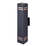 TAY luminaire mural extérieur noir IOL309BK | Luminaire Plus.ca