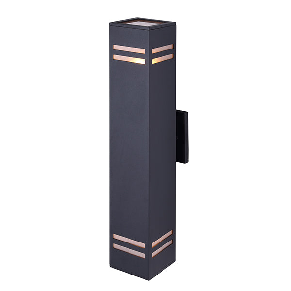 TAY luminaire mural extérieur noir IOL309BK | Luminaire Plus.ca