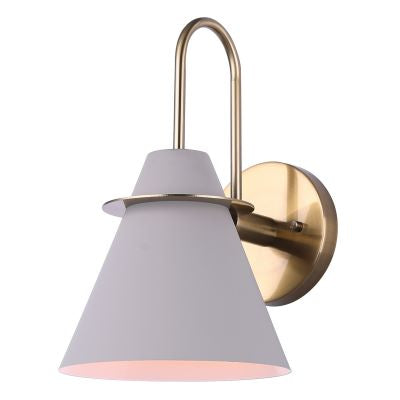 TALIA luminaire mural gris et doré IVL1076A01MGG