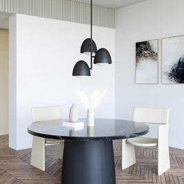 KENJI luminaire suspendu doré CH529024AGOP | Luminaire Plus.ca